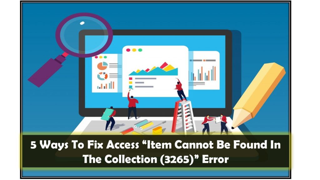 Access Item Cannot Be Found In The Collection error